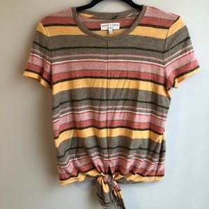 Striped Madewell T Shirt
